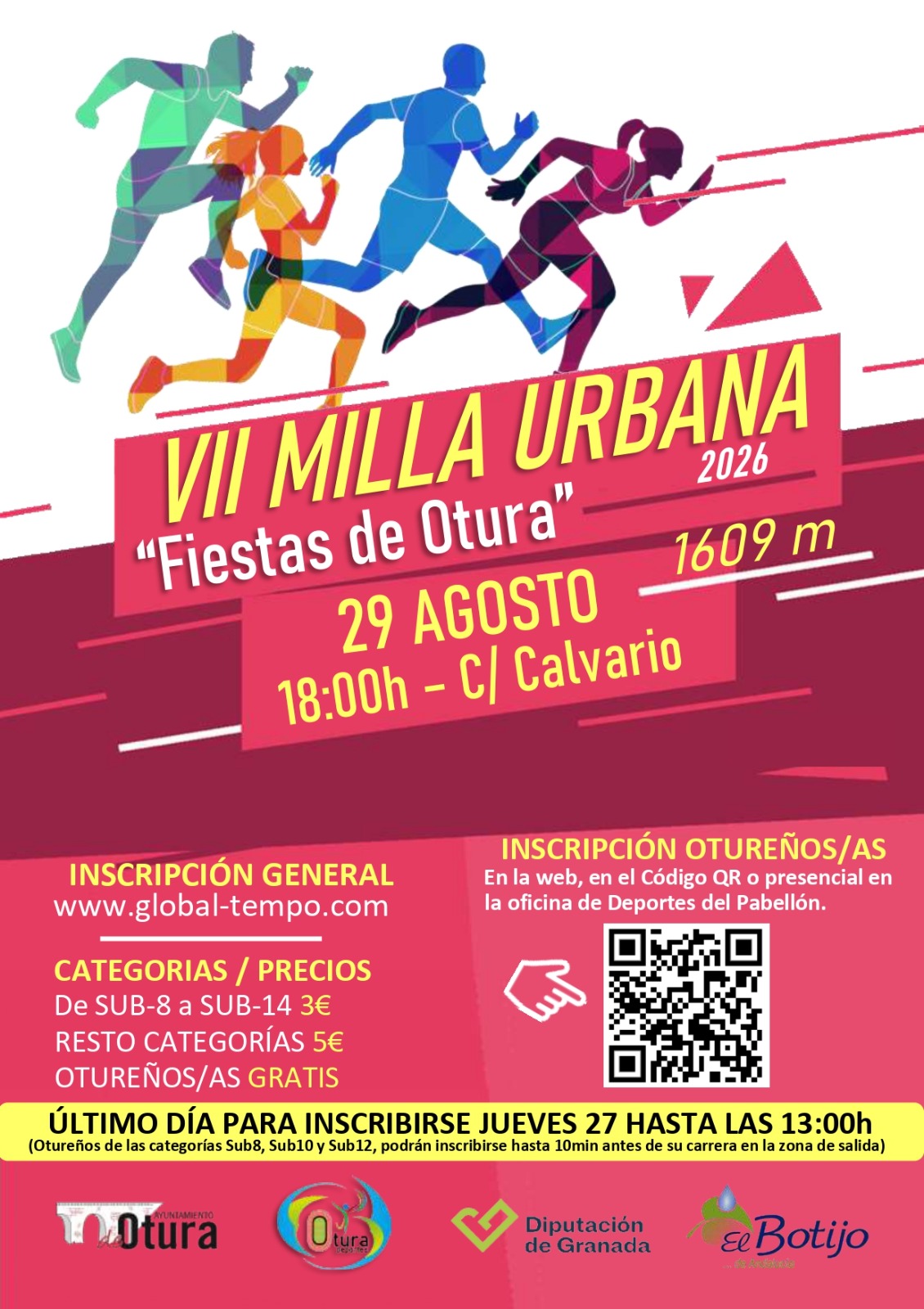 VII MILLA URBANA "FIESTAS DE OTURA"
